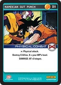 Namekian Gut Punch - Panini: Evolution - Dragon Ball Z TCG card
