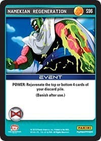 Namekian Regeneration - Panini: Evolution - Dragon Ball Z TCG card