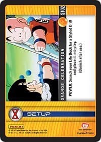 Orange Celebration - Panini: Evolution - Dragon Ball Z TCG card