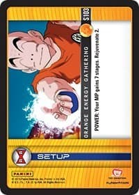 Orange Energy Gathering - Panini: Evolution - Dragon Ball Z TCG card