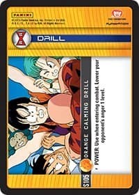 Orange Calming Drill - Panini: Evolution - Dragon Ball Z TCG card