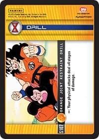Orange Joint Restraint Drill - Panini: Evolution - Dragon Ball Z TCG card