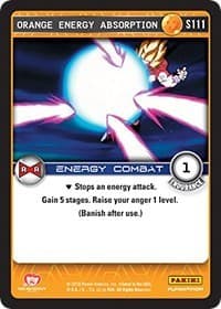 Orange Energy Absorption - Panini: Evolution - Dragon Ball Z TCG card