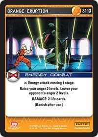 Orange Eruption - Panini: Evolution - Dragon Ball Z TCG card