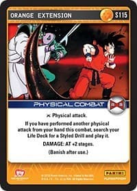 Orange Extension - Panini: Evolution - Dragon Ball Z TCG card