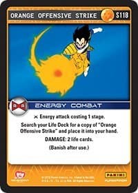 Orange Offensive Strike - Panini: Evolution - Dragon Ball Z TCG card