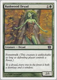 Rushwood Dryad - 8th Edition - Magic: The Gathering card