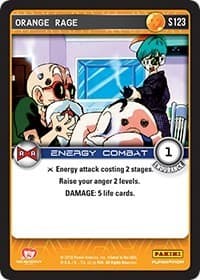 Orange Rage - Panini: Evolution - Dragon Ball Z TCG card
