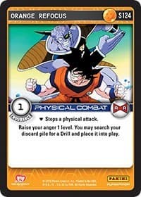 Orange Refocus - Panini: Evolution - Dragon Ball Z TCG card