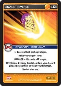 Orange Revenge - Panini: Evolution - Dragon Ball Z TCG card