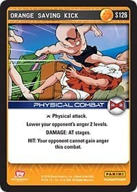 Orange Saving Kick - Panini: Evolution - Dragon Ball Z TCG card