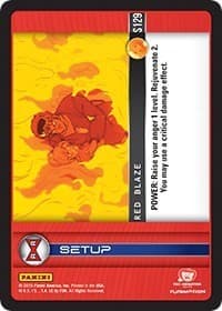 Red Blaze - Panini: Evolution - Dragon Ball Z TCG card