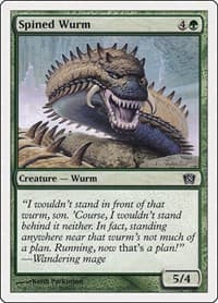 Spined Wurm - 8th Edition - Magic: The Gathering card