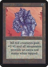 Gauntlet of Might - Alpha Edition - Magic: The Gathering card