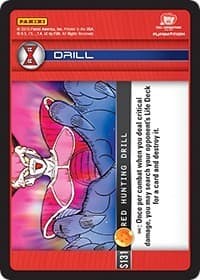Red Hunting Drill - Panini: Evolution - Dragon Ball Z TCG card