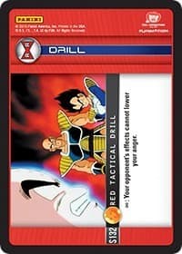 Red Tactical Drill - Panini: Evolution - Dragon Ball Z TCG card
