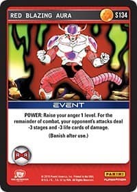 Red Blazing Aura - Panini: Evolution - Dragon Ball Z TCG card