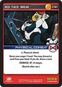 Red Face Break - Panini: Evolution - Dragon Ball Z TCG card
