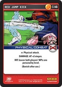 Red Jump Kick - Panini: Evolution - Dragon Ball Z TCG card