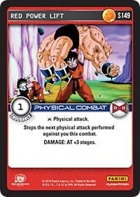 Red Power Lift - Panini: Evolution - Dragon Ball Z TCG card