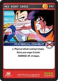 Red Right Cross - Panini: Evolution - Dragon Ball Z TCG card