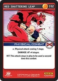 Red Shattering Leap - Panini: Evolution - Dragon Ball Z TCG card