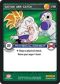 Saiyan Arm Catch - Panini: Evolution - Dragon Ball Z TCG card