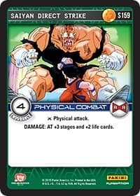 Saiyan Direct Strike - Panini: Evolution - Dragon Ball Z TCG card