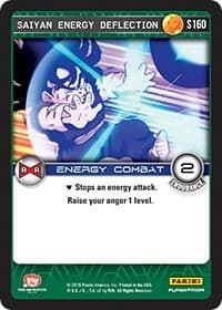 Saiyan Energy Deflection - Panini: Evolution - Dragon Ball Z TCG card
