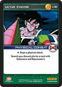 Saiyan Evasion - Panini: Evolution - Dragon Ball Z TCG card