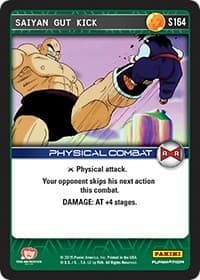 Saiyan Gut Kick - Panini: Evolution - Dragon Ball Z TCG card