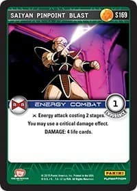 Saiyan Pinpoint Blast - Panini: Evolution - Dragon Ball Z TCG card