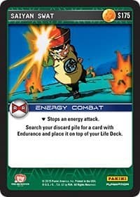 Saiyan Swat - Panini: Evolution - Dragon Ball Z TCG card