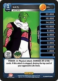 Nail - Watchful - Panini: Heroes & Villains - Dragon Ball Z TCG card