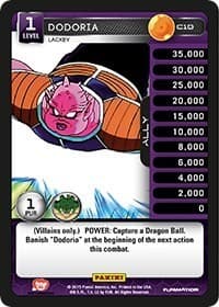 Dodoria - Lackey - Panini: Heroes & Villains - Dragon Ball Z TCG card