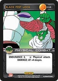Black Fist Lock - Panini: Heroes & Villains - Dragon Ball Z TCG card