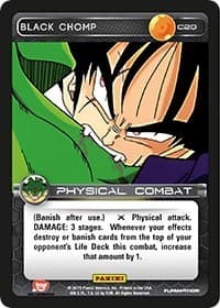 Black Chomp - Panini: Heroes & Villains - Dragon Ball Z TCG card