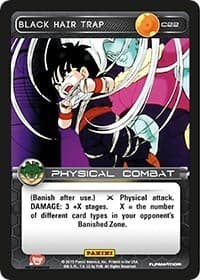 Black Hair Trap - Panini: Heroes & Villains - Dragon Ball Z TCG card