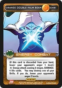 Orange Double Palm Beam - Panini: Heroes & Villains - Dragon Ball Z TCG card