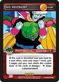 Red Restraint - Panini: Heroes & Villains - Dragon Ball Z TCG card