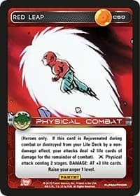 Red Leap - Panini: Heroes & Villains - Dragon Ball Z TCG card