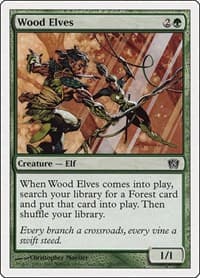 Wood Elves - 8th Edition - Magic: The Gathering card