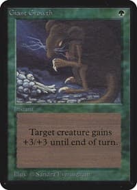 Giant Growth - Alpha Edition - Magic: The Gathering card