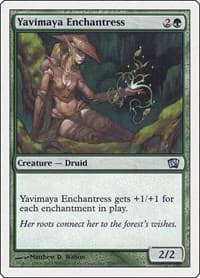 Yavimaya Enchantress - 8th Edition - Magic: The Gathering card