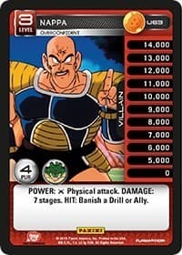 Nappa - Overconfident - Panini: Heroes & Villains - Dragon Ball Z TCG card