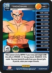 Tenshinhan - Prepared - Panini: Heroes & Villains - Dragon Ball Z TCG card