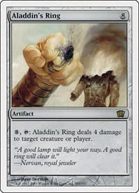 Aladdin's Ring - 8th Edition - Magic: The Gathering card