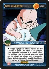 Blue Leverage - Panini: Heroes & Villains - Dragon Ball Z TCG card