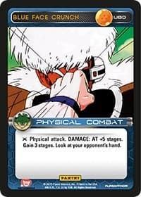 Blue Face Crunch - Panini: Heroes & Villains - Dragon Ball Z TCG card