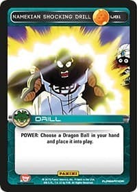 Namekian Shocking Drill - Panini: Heroes & Villains - Dragon Ball Z TCG card